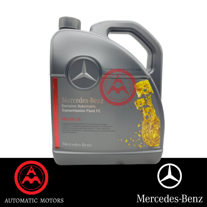 Original Mercedes-Benz Automatic Transmission Oil 5LIT(Made In Germany) 722-9 7G-TRONIC W222-724-2 BLUE(236.15)(0019897703/11)(0019897803/11)(0009896905/13)(A0019897703/11)