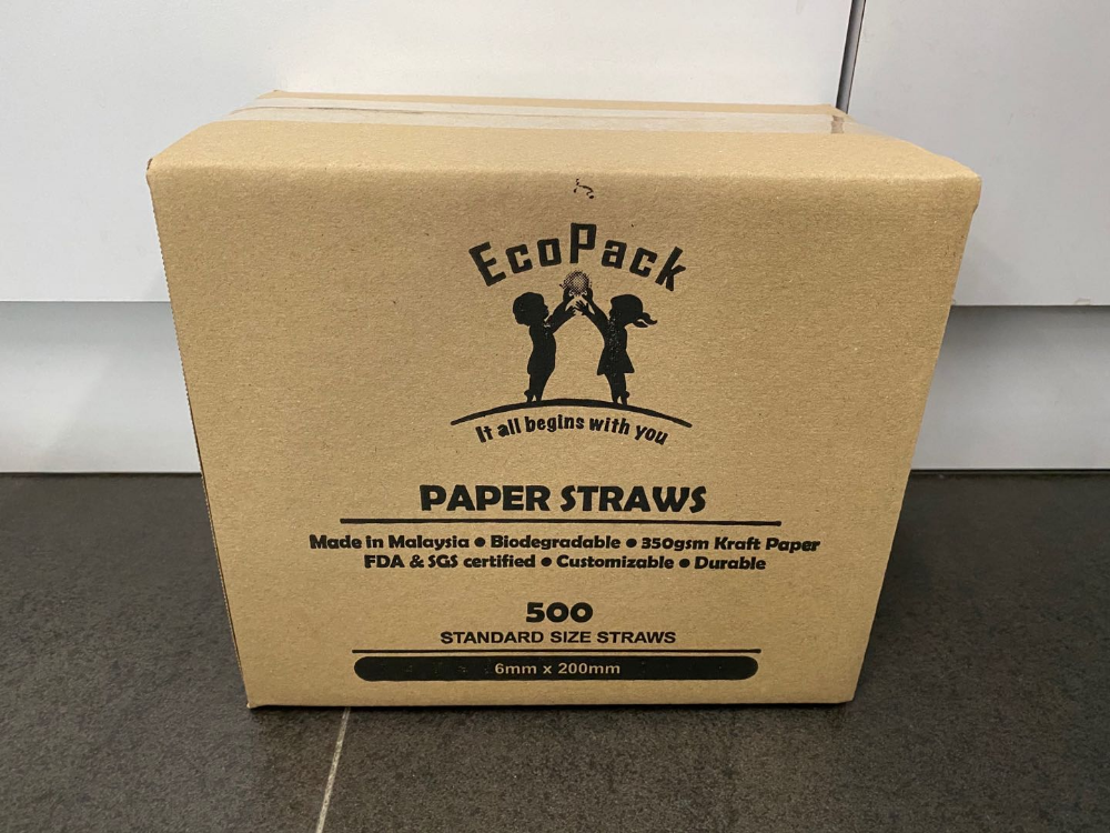 Paper Straw (Standard) 6mm - 500pcs