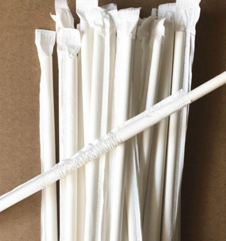 Paper Straw 6mm,  8mm & 12mm (With Single Packing)