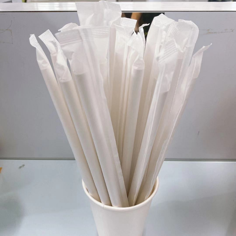 Paper Straw 6mm,  8mm & 12mm (With Single Packing)