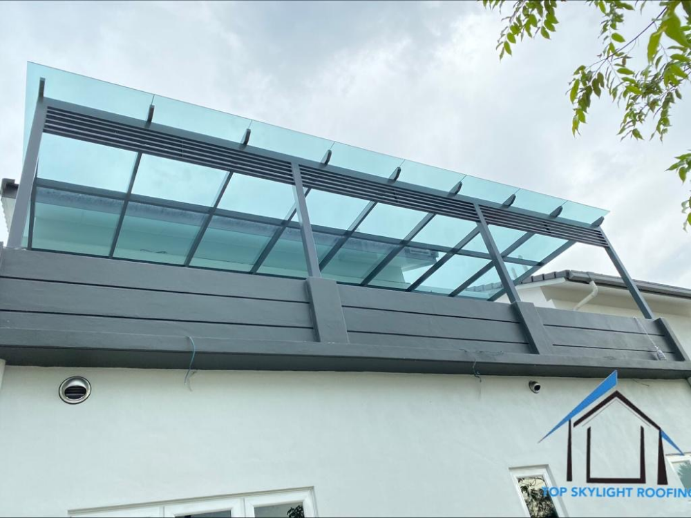 Pergola Glass Roofing