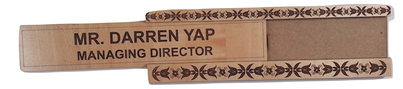 Personalize Door and Table Signage