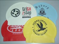 Printed Latex Swim Cap