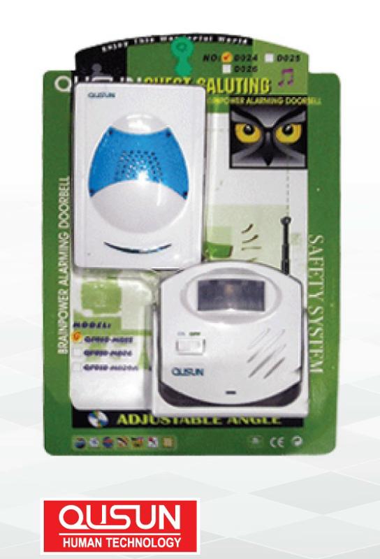 QUSUN WIRELESS DOORBELL - CPDBQS-D024DC