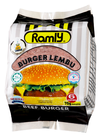 Ramly Chicken & Beef Burger Patty
