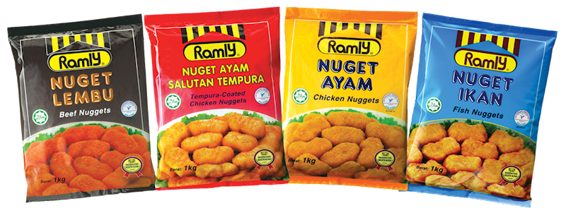 Ramly Nuggets - Chicken, Beef, Fish