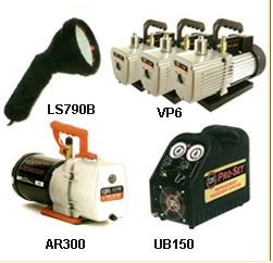Refrigerant recovery machine & accessories