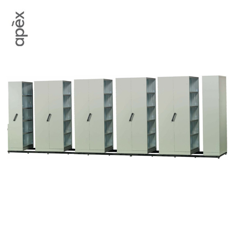 STEEL SERIES - 10 Bay Mobile Compactor ST-138-10B