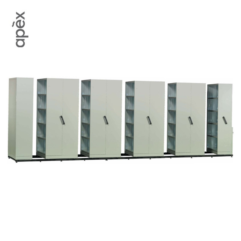 STEEL SERIES - 10 Bay Mobile Compactor ST-138-10B