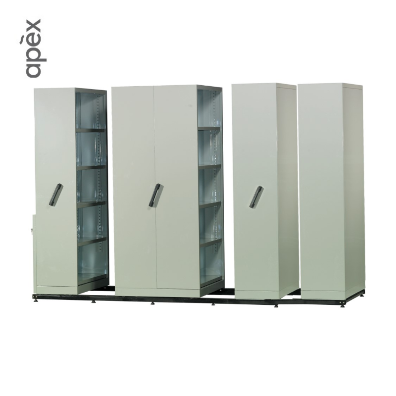 STEEL SERIES - 5 Bay Mobile Compactor ST-138-5B