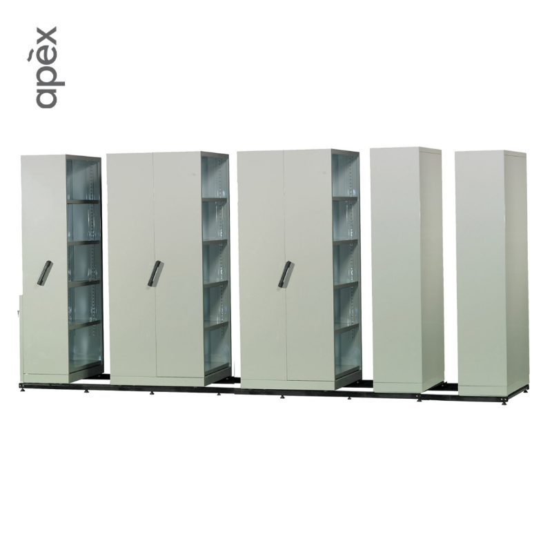 STEEL SERIES - 6 Bay Mobile Compactor ST-138-6B