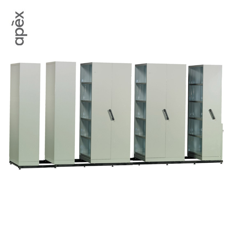 STEEL SERIES - 6 Bay Mobile Compactor ST-138-6B