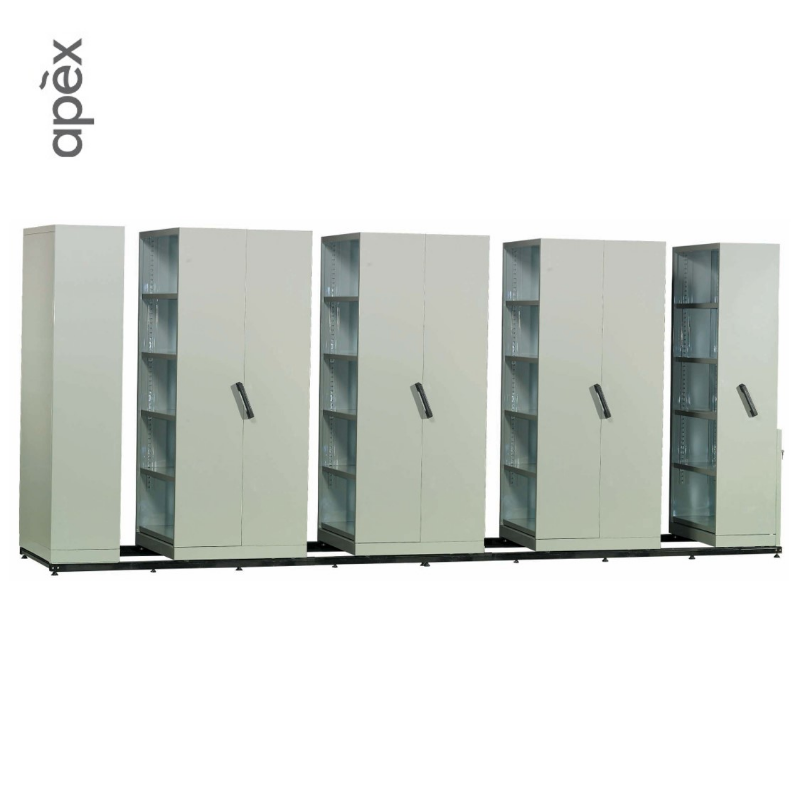 STEEL SERIES - 8 Bay Mobile Compactor ST-138-8B