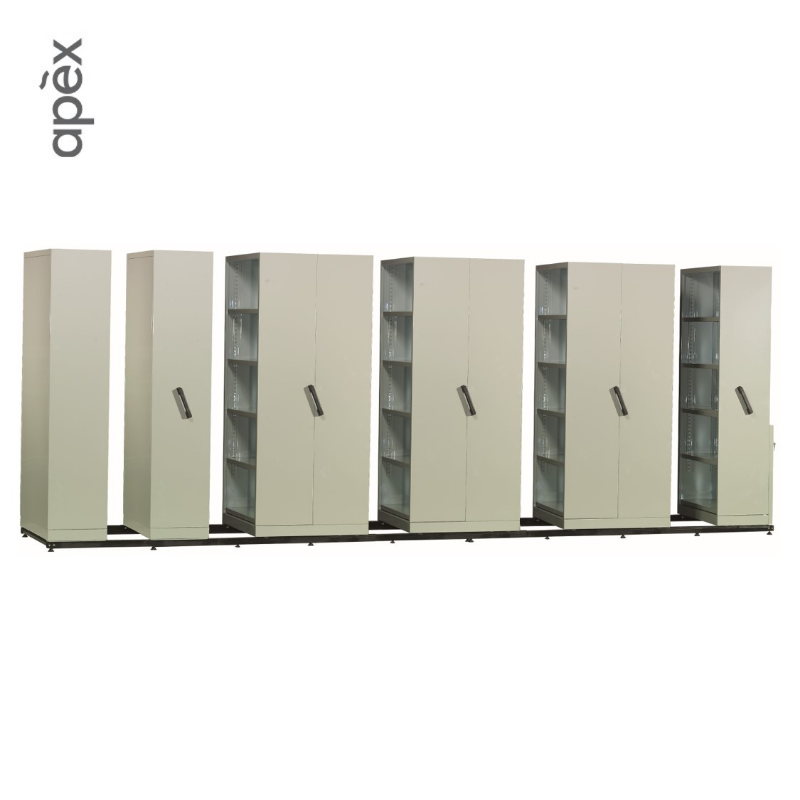 STEEL SERIES - 8 Bay Mobile Compactor ST-138-8B