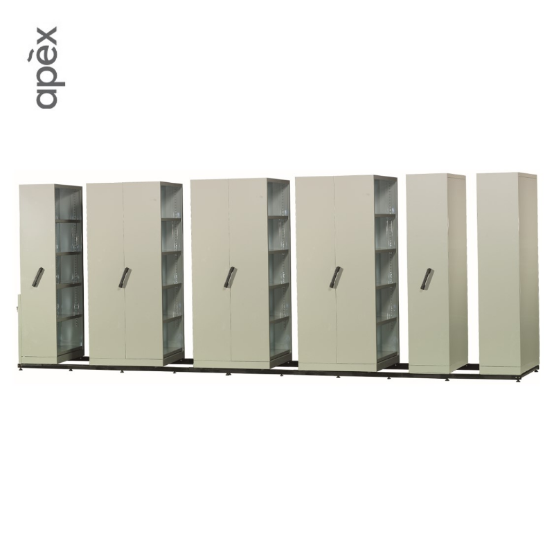 STEEL SERIES - 8 Bay Mobile Compactor ST-138-8B