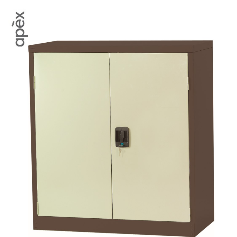 STEEL SERIES - Glass Sliding Door c/w Single Adjustable Shelf ST-110