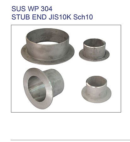 SUS STUB END WP 304 JIS10K Sch10