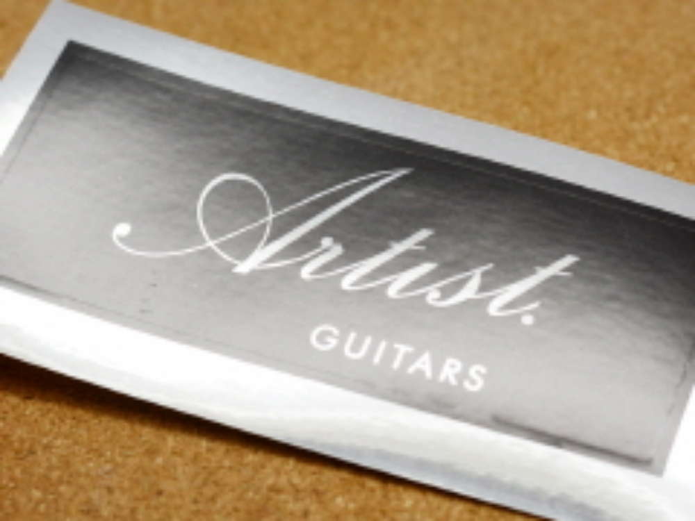 Silver Polyester Stickers