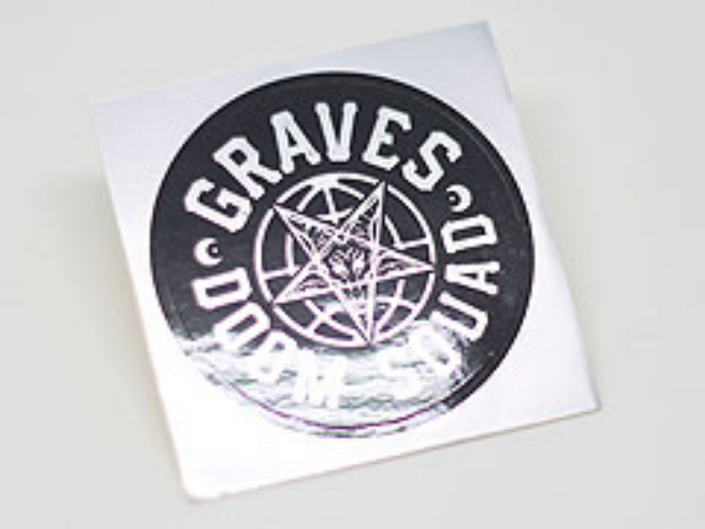 Silver Polyester Stickers