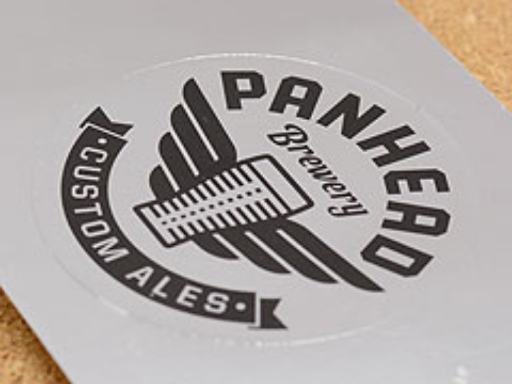 Silver Polyester Stickers