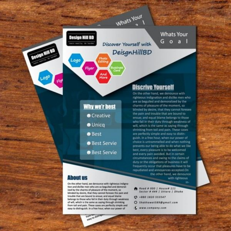 Simili Paper (Wood Free Paper) Flyer & Leaflet