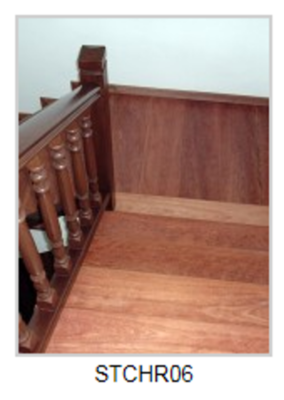 Solid Wood Staircase and Handrail-STCHR06