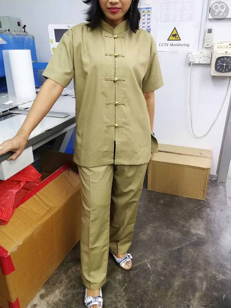 Spa Uniform Blouse and Pant
