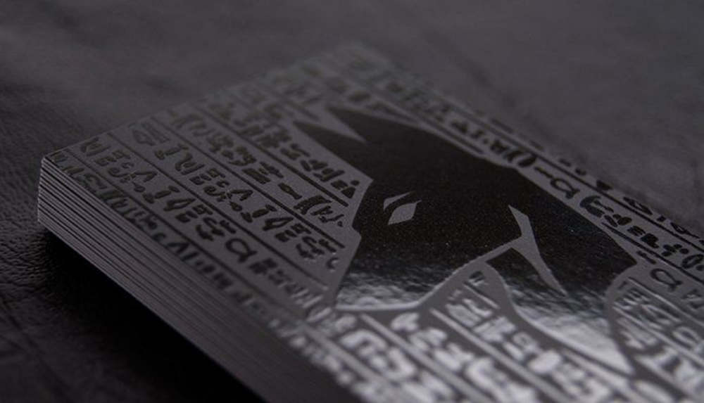 Spot UV Business Card