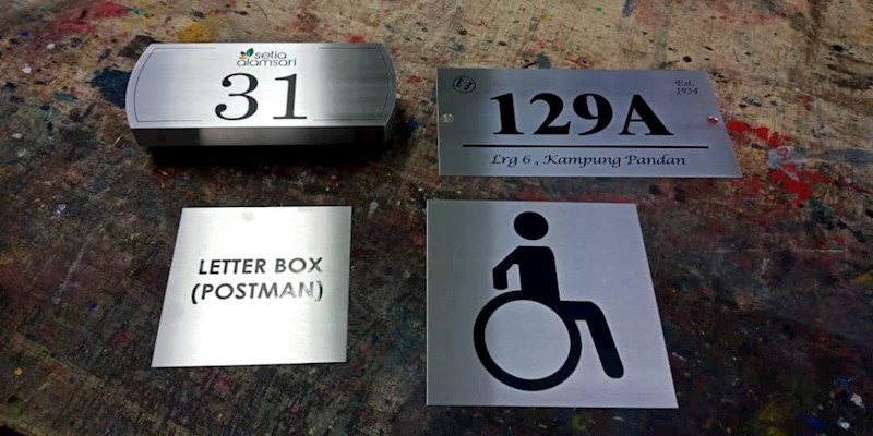 S/steel & brass - Etching plate