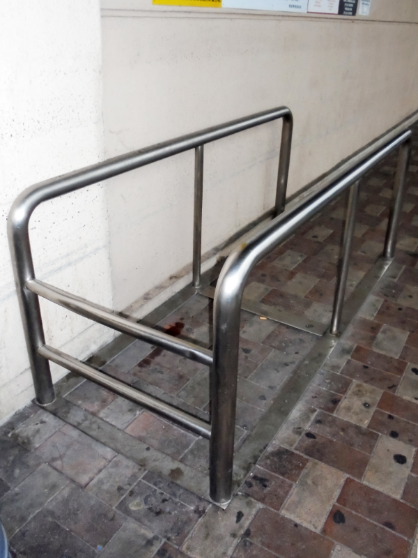 Stainless Steel Trolley Guard Rail Type 02