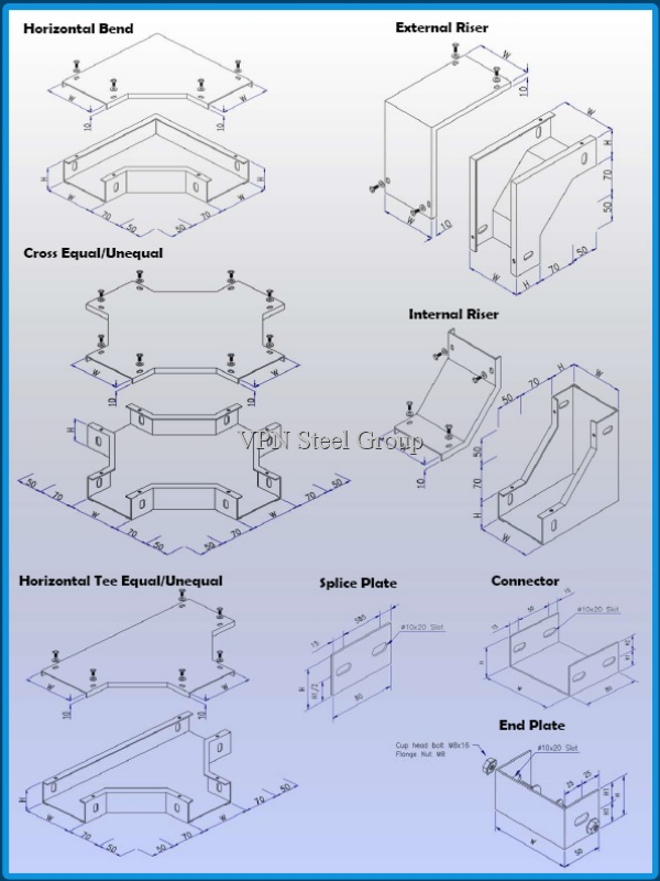 Straight Length Cable Trunking