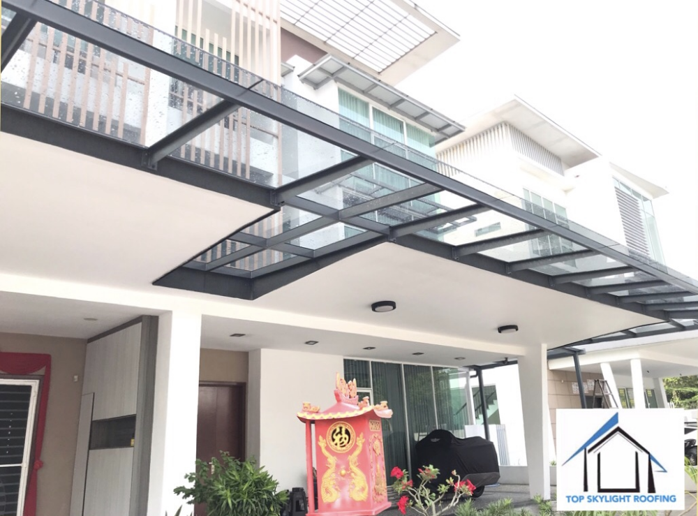 T-Beam Glass Roof