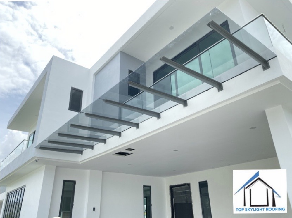 T-Beam Glass Roof