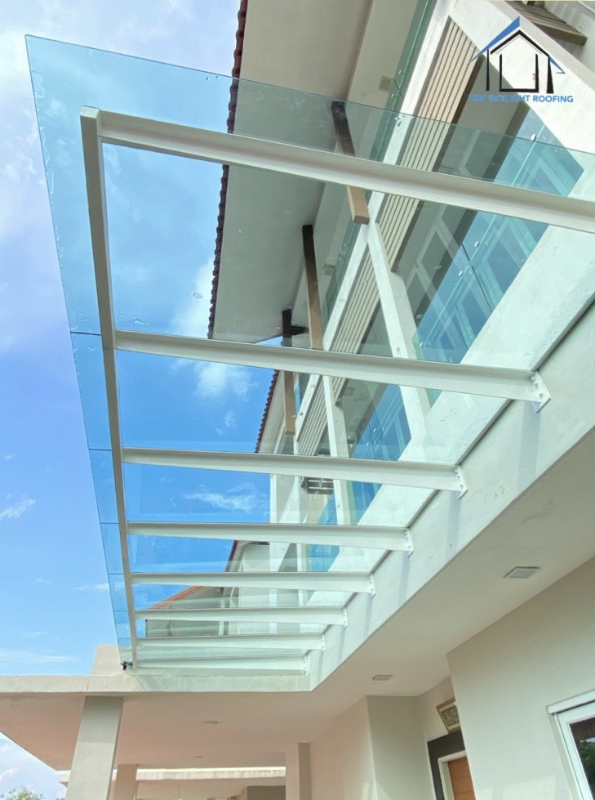 T-Beam Glass Roof