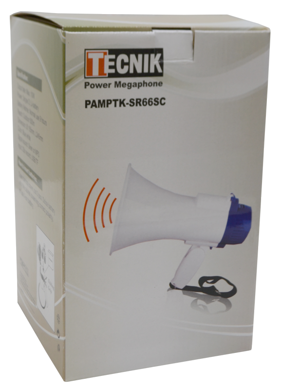 TECNIK MEGAPHONE - PAMPTK-SR66SC
