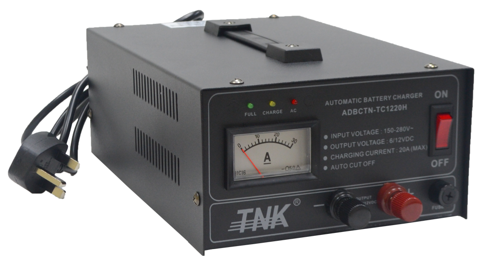 TNK BATTERY CHARGER 6/12V 20A - ADBCTN-TC1220H