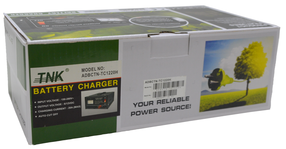 TNK BATTERY CHARGER 6/12V 20A - ADBCTN-TC1220H