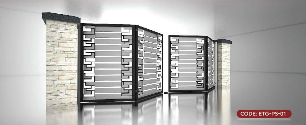 TRACKLESS FOLDING GATE (Emperor Secure)