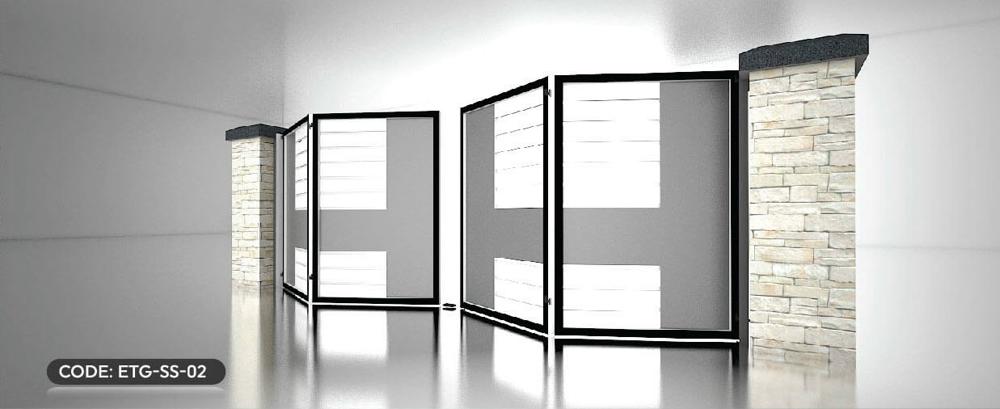 TRACKLESS FOLDING GATE (Emperor Secure)