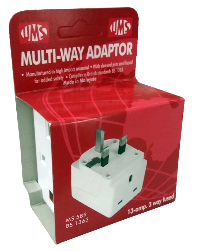 UMS 3 PIN 3 WAY ADAPTOR - CPTAUM-MA313