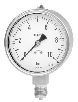 WIKA All Stainless Steel Pressure Gauge