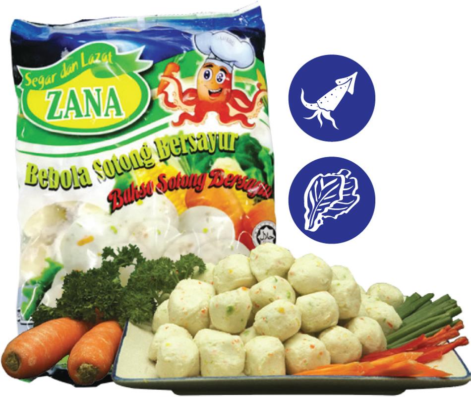 ZANA Bebola Sotong Bersayur